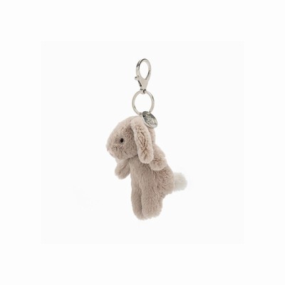 Jellycat Bashful Konijn Beige Tas Bedeltje | OR6189372